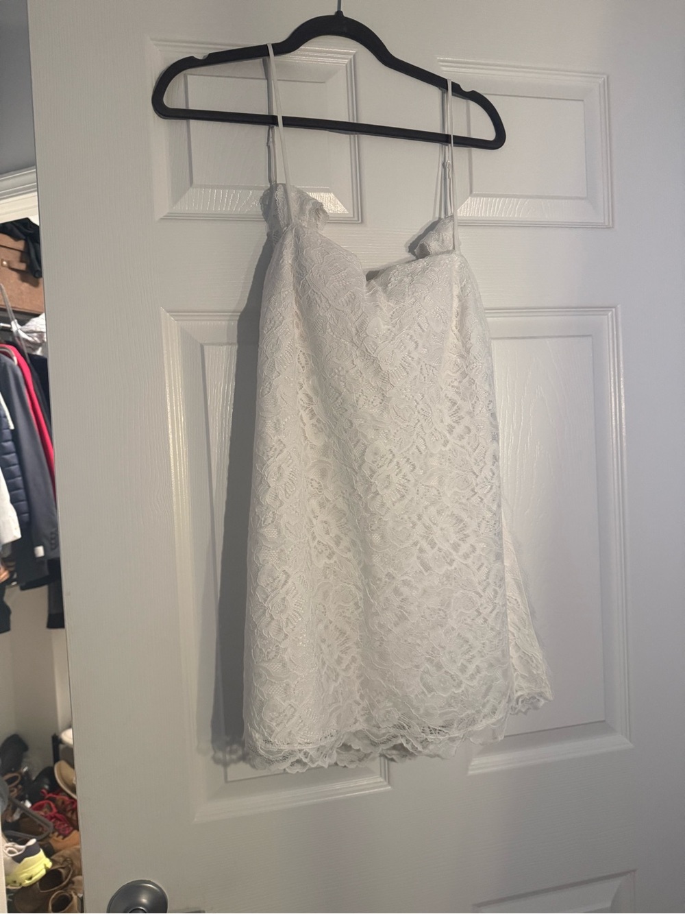 Abercrombie & Fitch Bra-Free White Lace Set Top - Picture 5 of 5